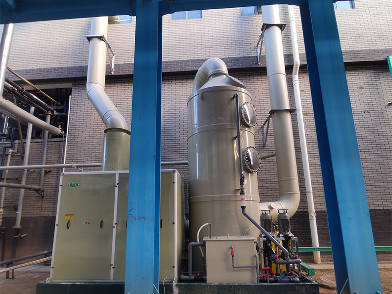 东莞某固体垃圾治理公司废气处理项目